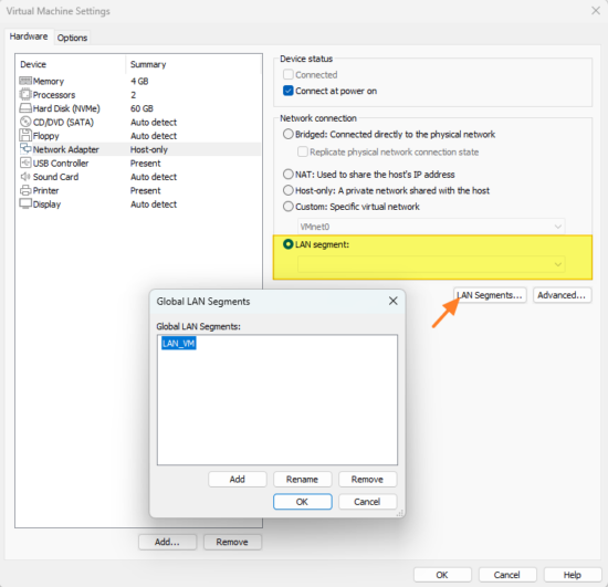Le réseau avec VMware Workstation Pro NAT, Bridged, etc.