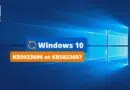 Windows 10 - KB5023696 et KB5023697