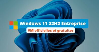 Windows 11 22H2 Entreprise - VM officielles et gratuites
