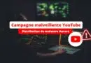 Campagne malveillante YouTube - Malware Aurora - 2023