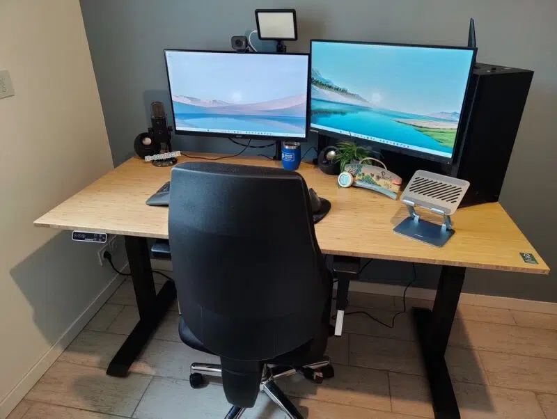 FlexiSpot E7 Advanced - Aperçu global du bureau