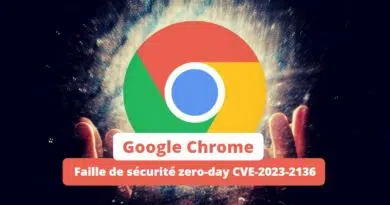 Google Chrome - Faille de sécurité zero-day CVE-2023-2136