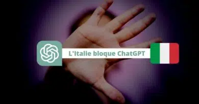 Italie bloque ChatGPT