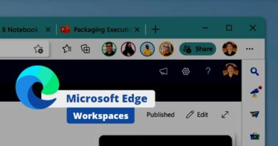 Microsoft Edge Workspaces - Avril 2023