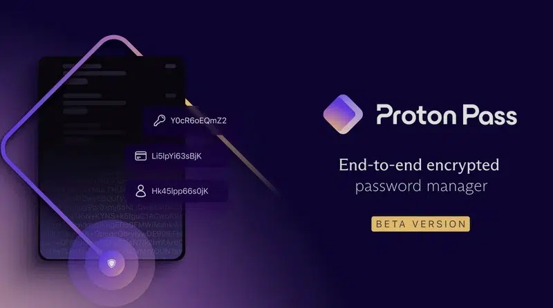 Proton Pass - Gestionnaire de mots de passe