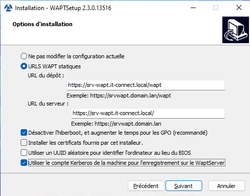WAPT - Installer la console d'administration - 04