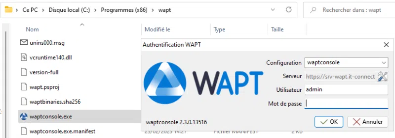 WAPT - Installer la console d'administration - 07