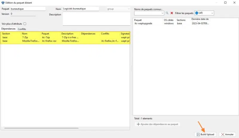 WAPT - Récupérer un paquet officiel - 06