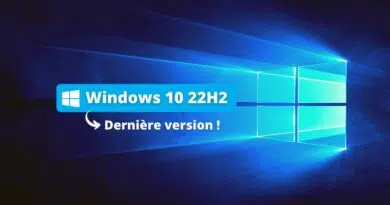 Windows 10 22H2 - Dernière version Windows 10
