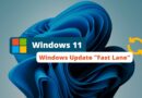 Windows 11 - Windows Update Fast Lane