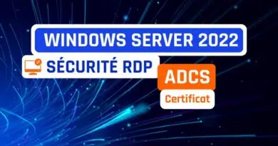 Windows Server - ADCS - Certificat RDP