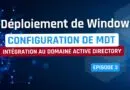 Config MDT - Intégration domaine Active Directory