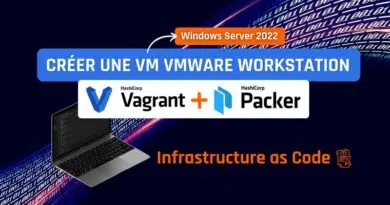 Créer VM VMware Workstation Vagrant Packer