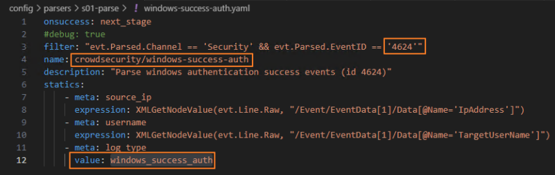 CrowdSec - Créer un nouveau parser Windows