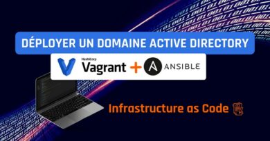 Déployer domaine Active Directory Vagrant Ansible