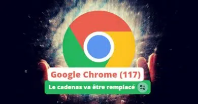 Google Chrome 117 - Suppression icône cadenas HTTPS