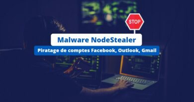 Malware NodeStealer - Piratage Facebook Gmail Outlook