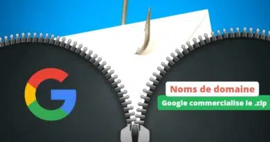 Noms de domaine .zip de Google