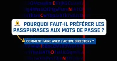 Passphrase meilleure que mot de passe