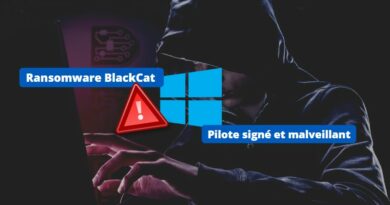 Ransomware BlackCat - Pilote Windows signé et malveillant