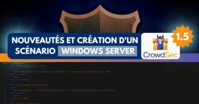 Tutoriel CrowdSec 1.5 Windows Server