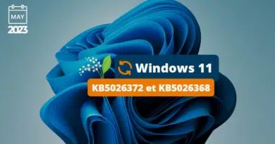 Windows 11 - Mai 2023 - KB5026372 et KB5026368