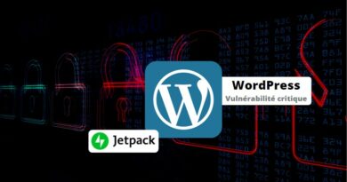 WordPress - Faille critique Jetpack - 2023