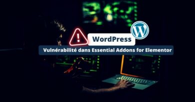 WordPress - Vulnérabilité dans Essential Addons for Elementor - 2023