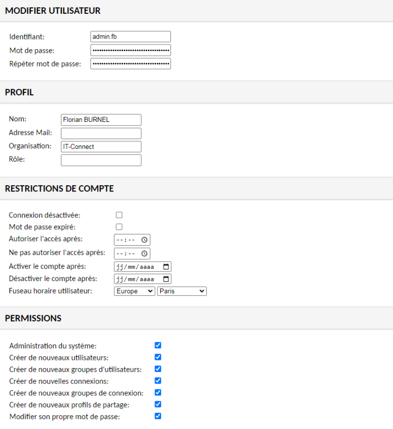 Apache Guacamole, un bastion d'administration RDP, SSH, etc.