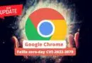 Google Chrome - Faille zero-day CVE-2023-3079