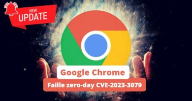 Google Chrome - Faille zero-day CVE-2023-3079
