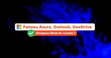 Pannes Azure Outlook OneDrive - Attaques DDoS de couche 7