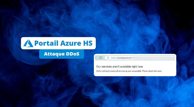 Portail Azure HS - Attaque DDoS - Juin 2023