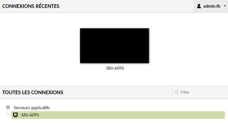 Se connecter en RDP avec Apache Guacamole