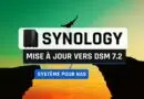 Synology mise à jour DSM 7.2