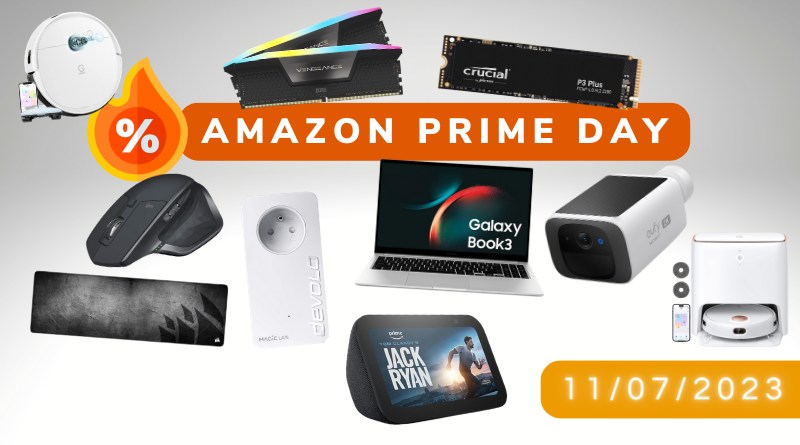 Amazon Prime Day - juillet 2023 - J1
