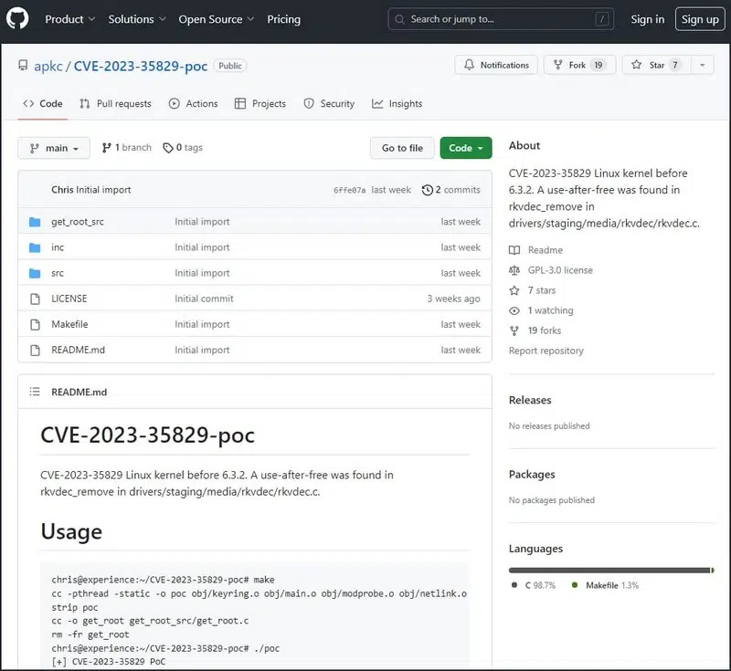 CVE-2023-35829 faux poc