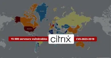 Citrix - CVE-2023-3519 - Serveurs vulnérables
