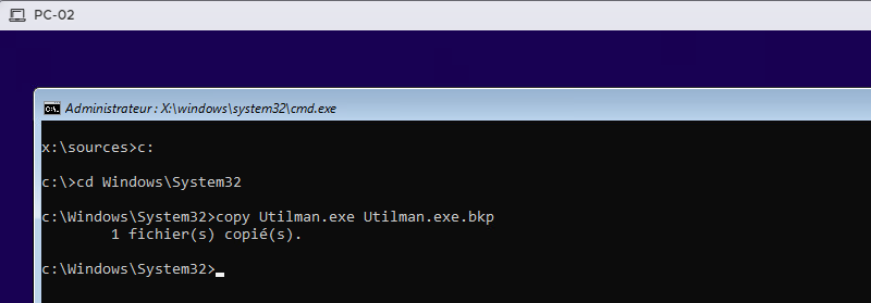 Créer une copie de Ultiman