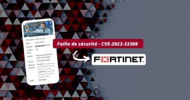 Fortinet - Faille de sécurité - CVE-2023-33308