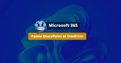 Microsoft - Panne SharePoint et OneDrive 24 juillet 2023