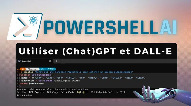 Tuto PowerShell ChatGPT