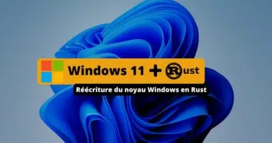 Windows 11 - Noyau en Rust