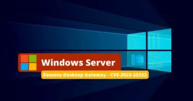 Windows Server Remote Desktop Gateway - CVE-2023-35332