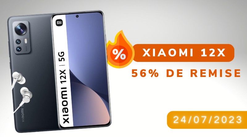 Xiaomi 12X - Promo Juillet 2023