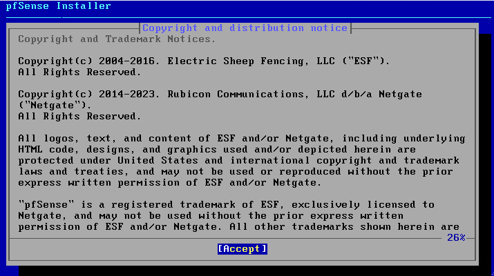 pfSense 2.7.0 Installer