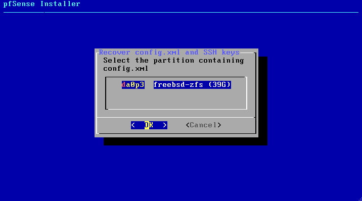 pfSense 2.7.0 - Restaurer configuration antérieure