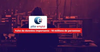 Pôle Emploi - Fuite de données importante - 10 millions de personnes