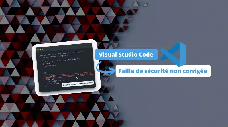 Visual Studio Code - Voler jetons avec extension