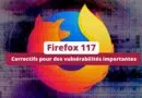 Correctifs de sécurité Firefox 117